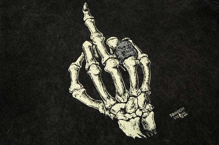 Gallery Dept .Skeleton Hand Bone Short Sleeve T-Shirt