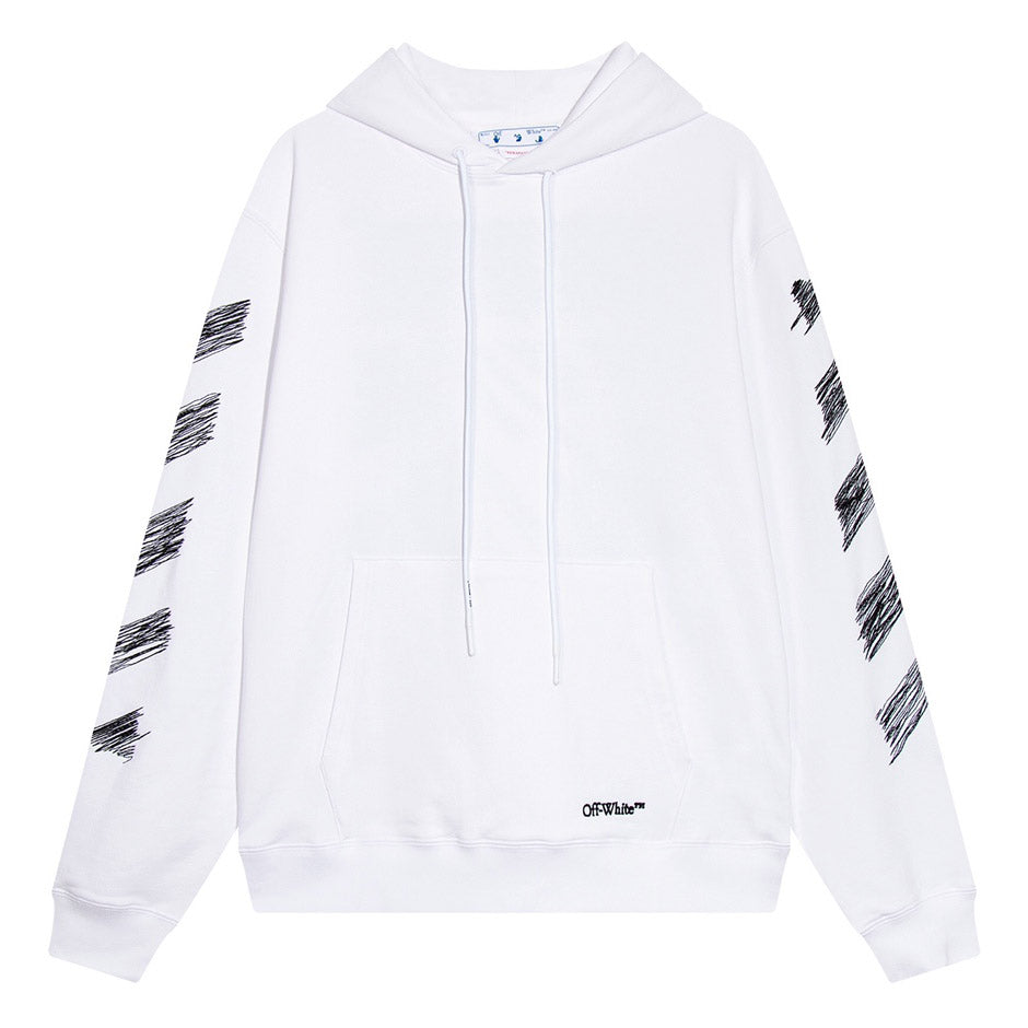 OFF-WHITE Diag Scribble Hoodie