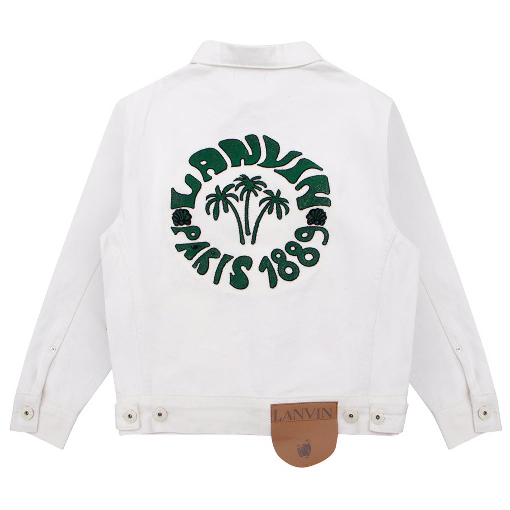 LANVIN x Gallery Dept denim jacket