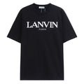 LANVIN Letter Embroidery T-Shirt