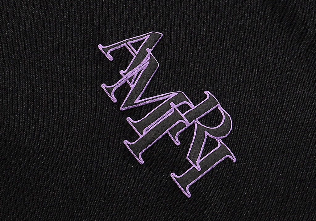 AMIRI Logo-Print Classic Hoodie