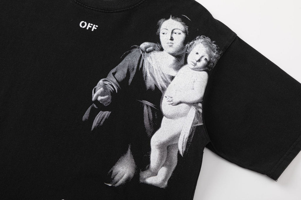 OFF WHITE Blurred Mary Skater T-Shirt