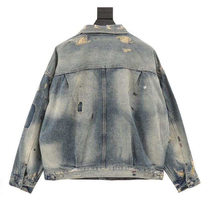 SAINT MICHAEL  Flap Pockets Denim Jacket