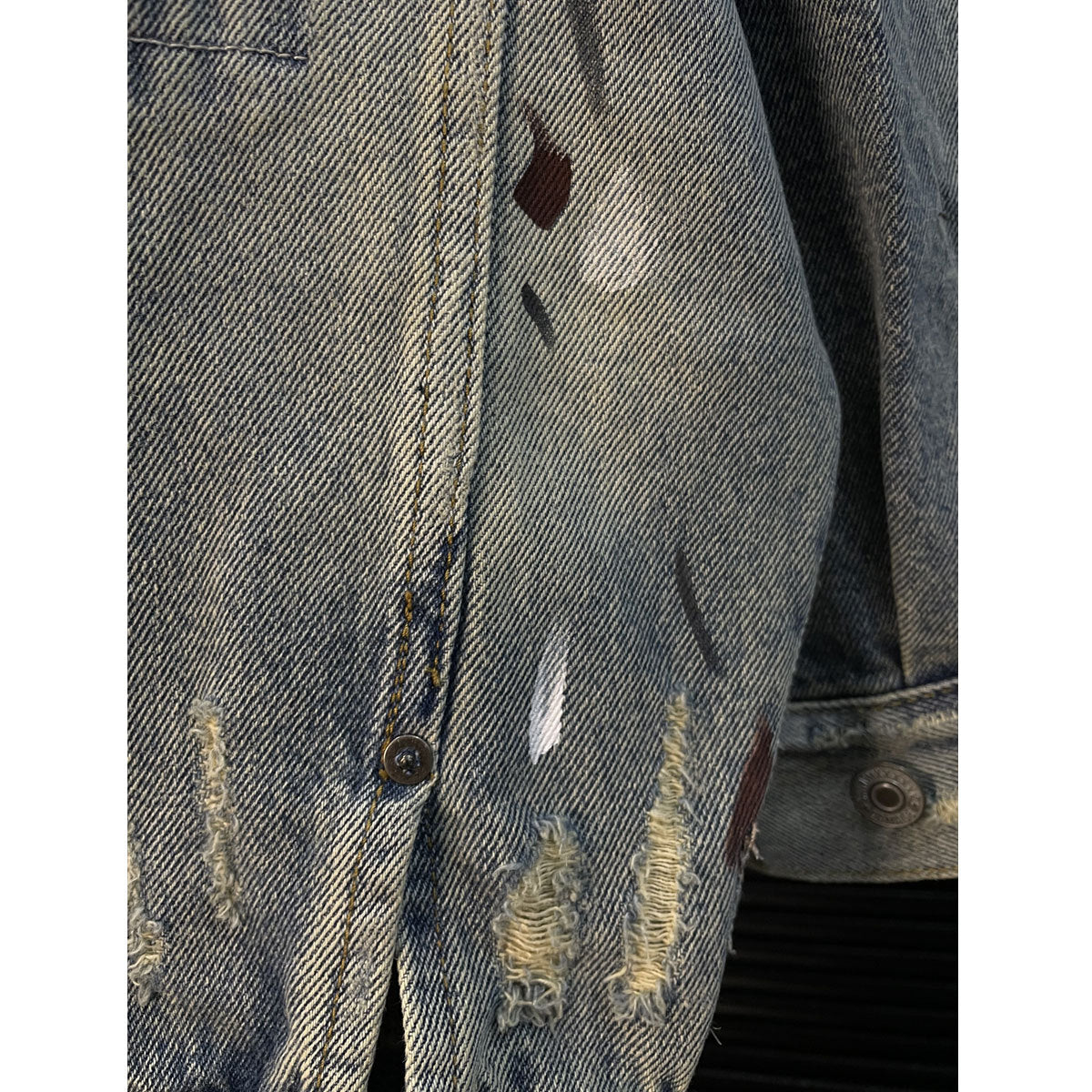 SAINT MICHAEL  Flap Pockets Denim Jacket