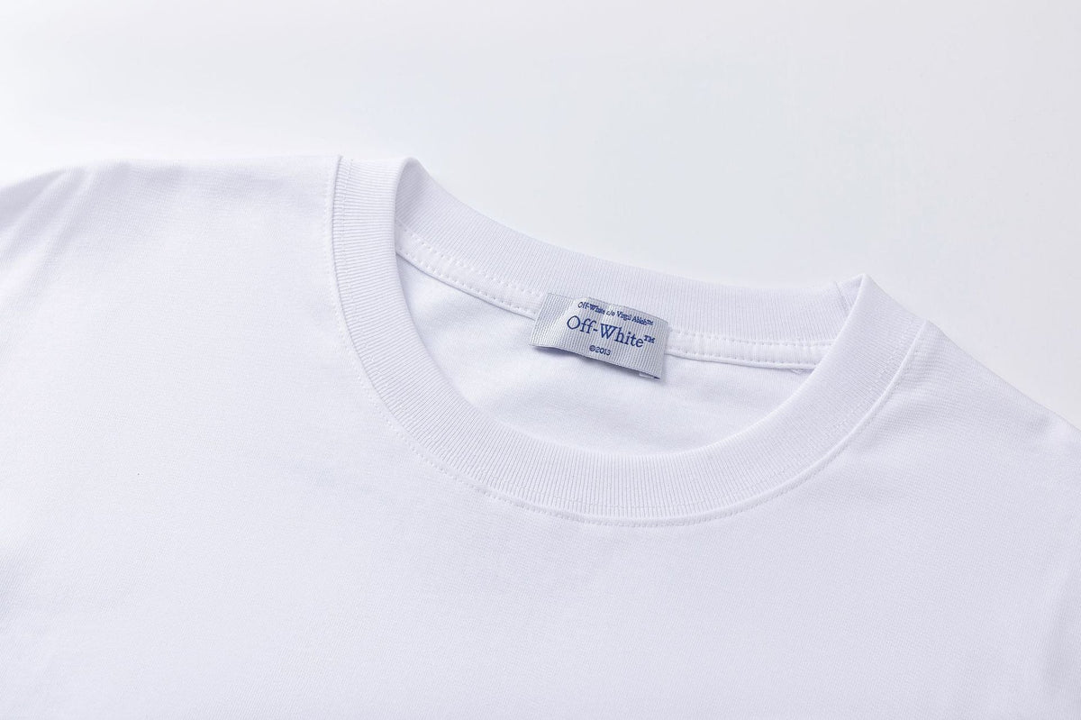 OFF-WHITE Cotton Cherub Print T-Shirts