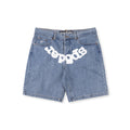 Sp5der OG Logo Denim Short