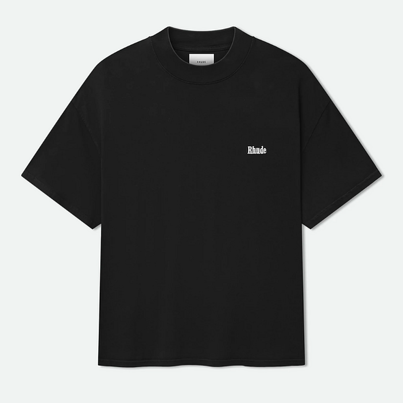 RHUDE ClassIque Mock Nnck Tee