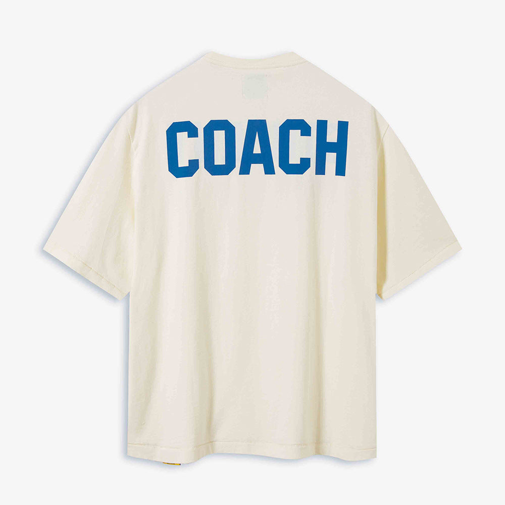 GALLERY DEPT. Reversible Crop T-Shirt "Student Coach"