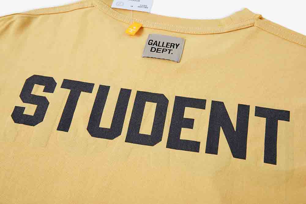 GALLERY DEPT. Reversible Crop T-Shirt "Student Coach"