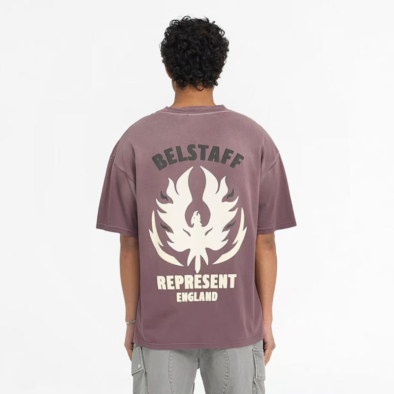Represent X Belstaff Flame Phoenix T-Shirt