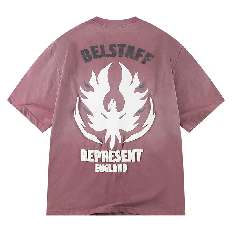 Represent X Belstaff Flame Phoenix T-Shirt