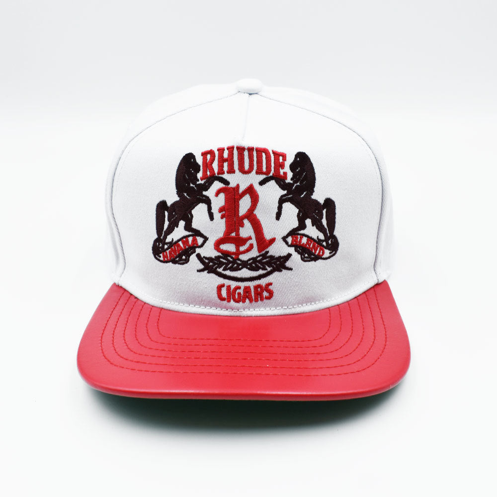 RHUDE TRUCKER CAP Red White