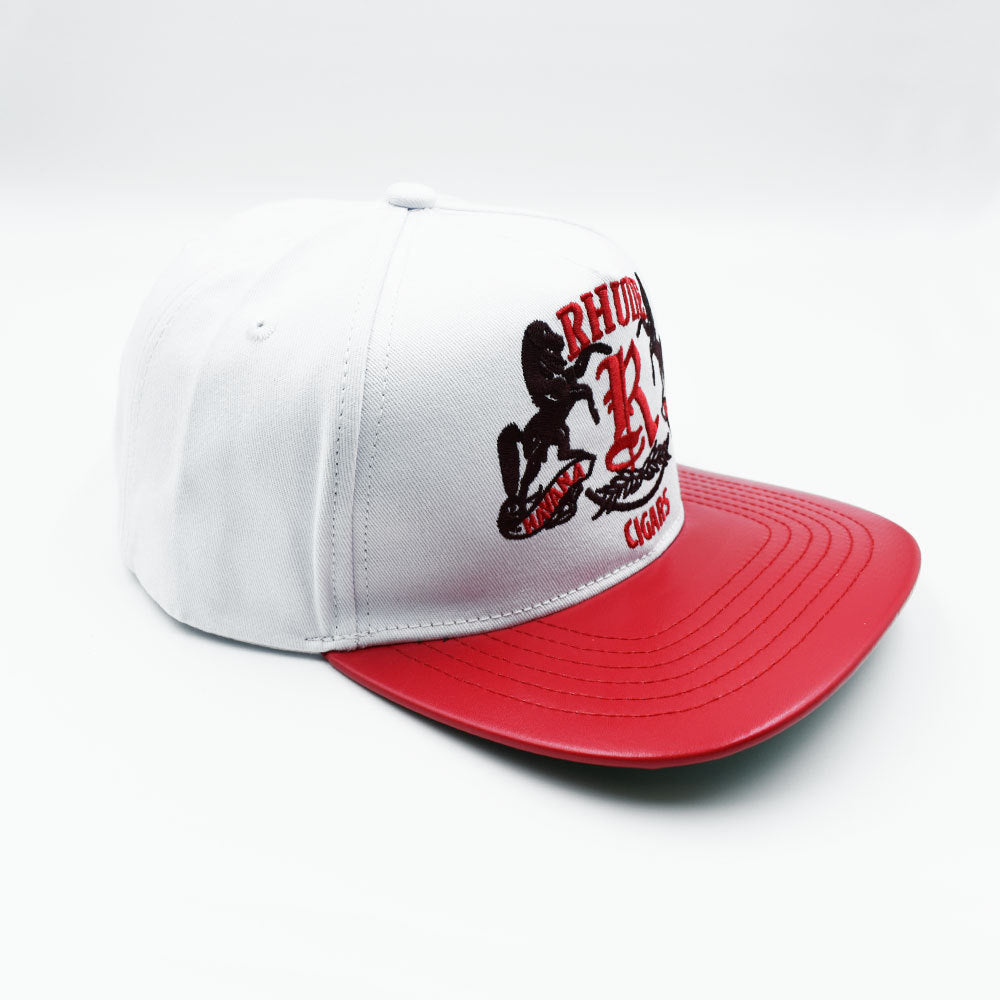 RHUDE TRUCKER CAP Red White
