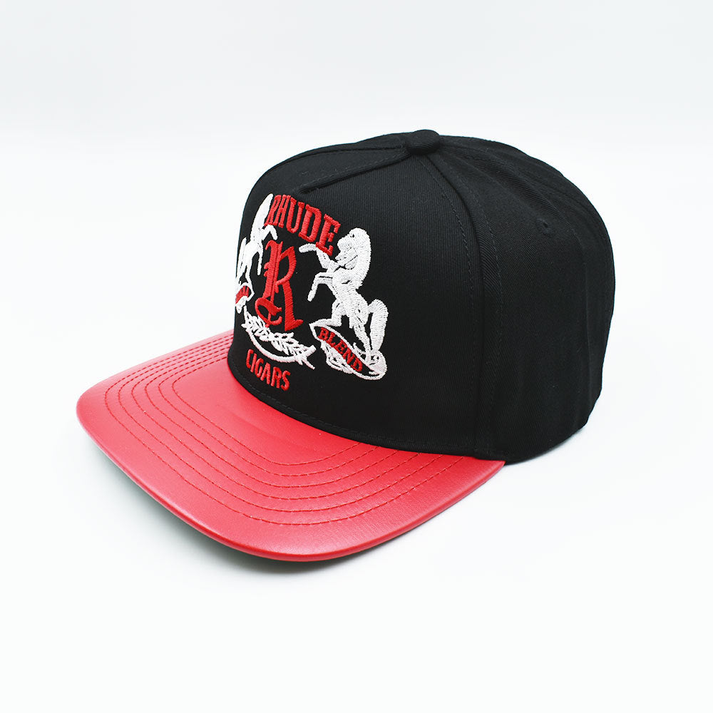 RHUDE TRUCKER CAP Red Black