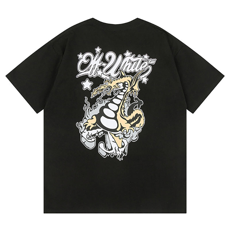 OFF WHITE Dragon Skate T-Shirt