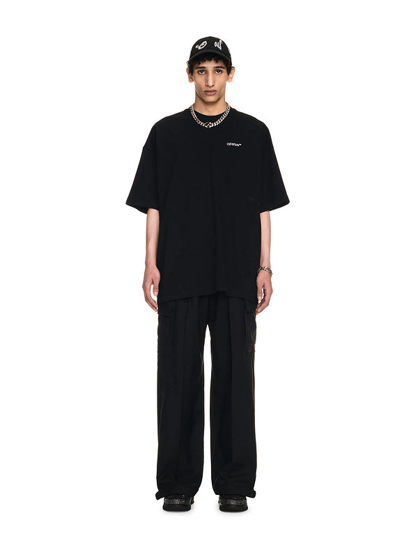 OFF WHITE logo-detail T-shirt