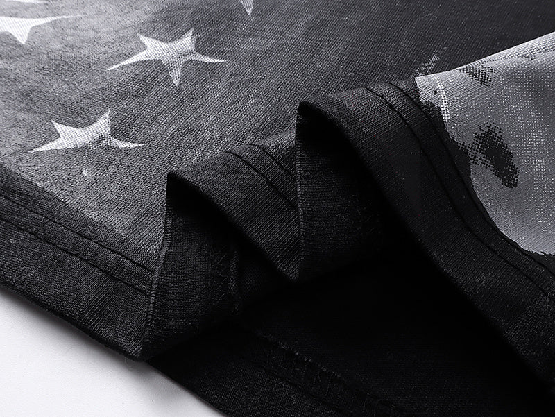 GODSPEED  Men's Black L.O.T.F Crew Neck T-Shirt