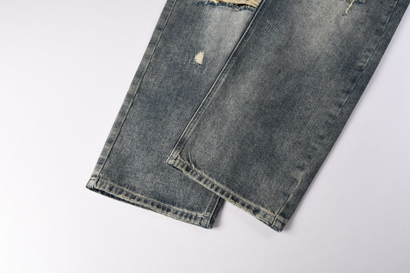 Purple Brand Crystal Diamond Jeans #9131
