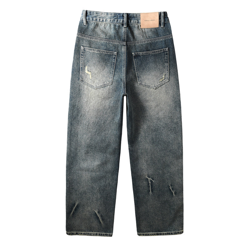 Purple Brand Crystal Diamond Jeans #9131