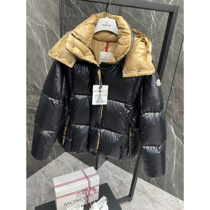 Moncler Black Down Nylon Jacket