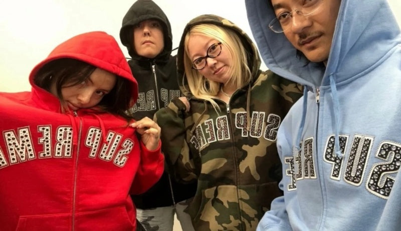 Supreme B.B.SIMON Zip Up Hoodies