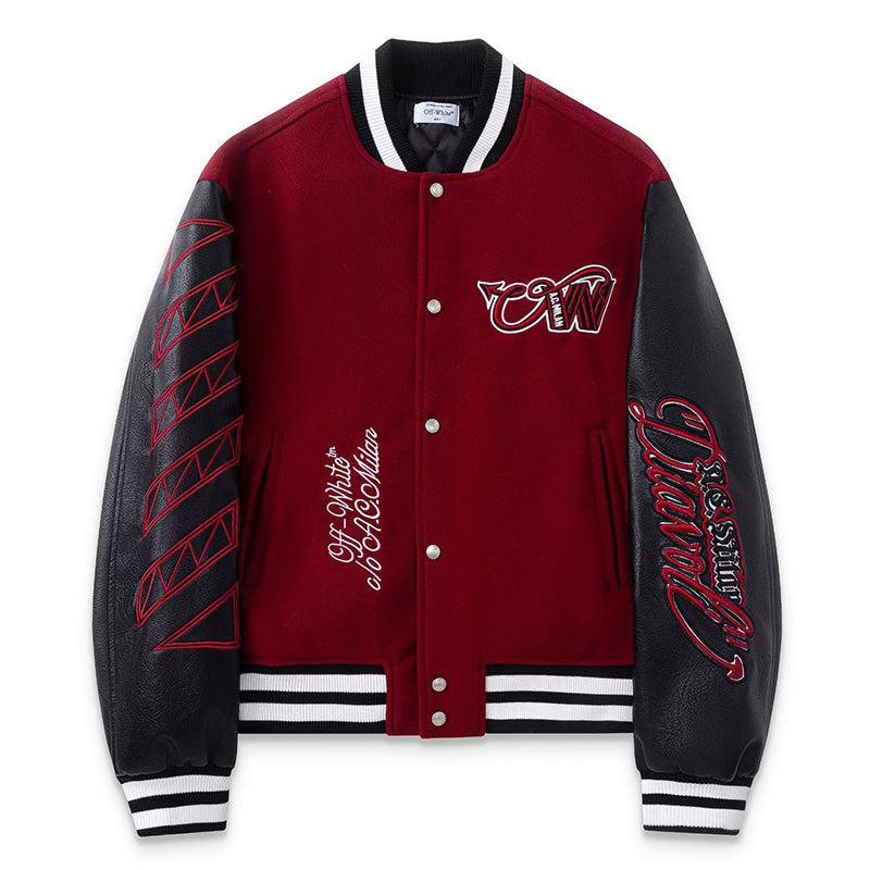 OFF WHITE Logo-Embroidered Jacket