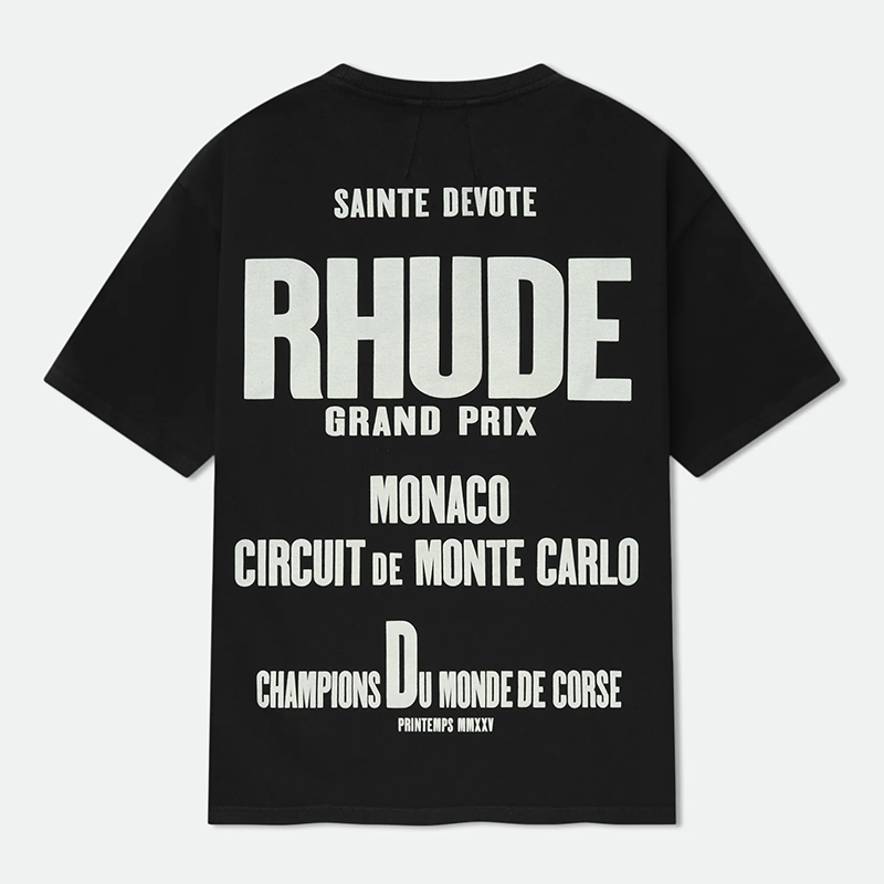 RHUDE Champions Du Monde Tee
