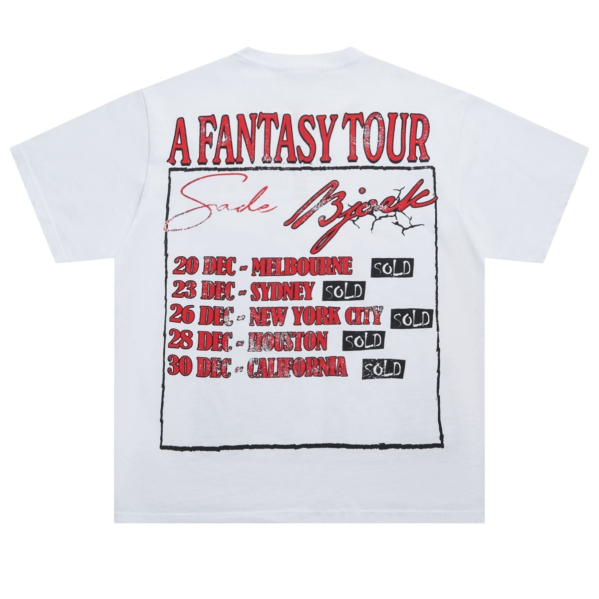 VALLEY Vale Forever DREAM TOUR TEE