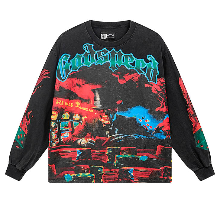 GODSPEED Life's A Gamble Long Sleeve T-Shirt