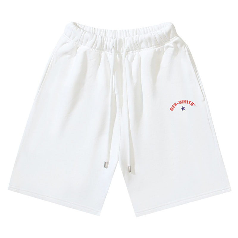 Off-White Logo Arrows Printed Shorts