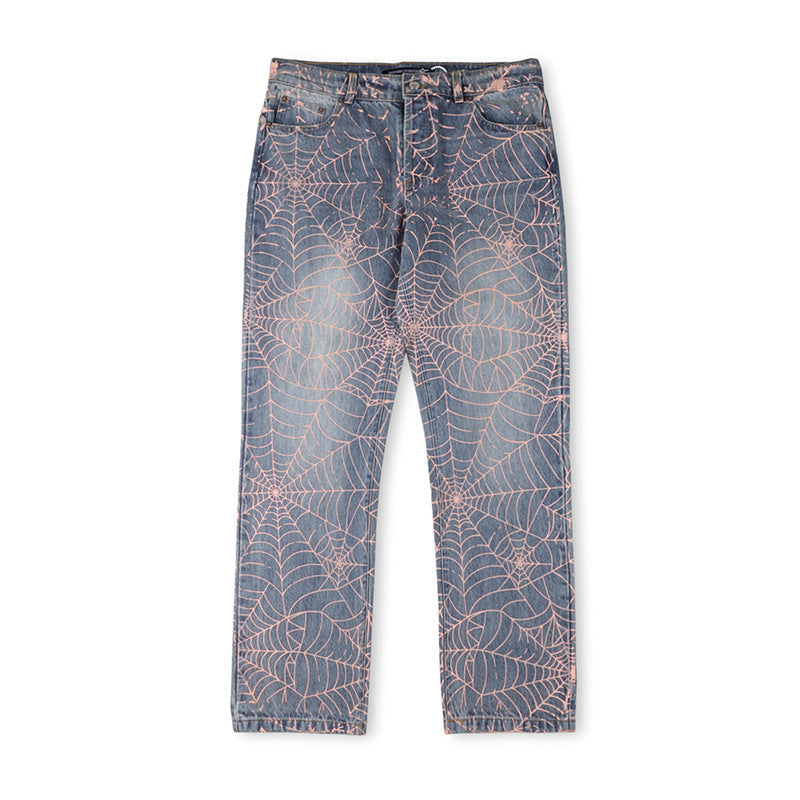 Sp5der AOP Vintage 501 Denim