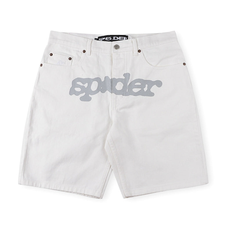 Sp5der OG Logo Denim Short