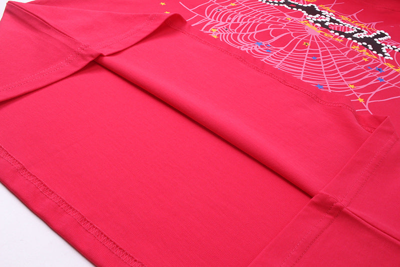 Sp5der Young Thug Punk T-Shirt Red