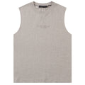 Fear Of God Flocking small letter print Sleeveless T-Shirts