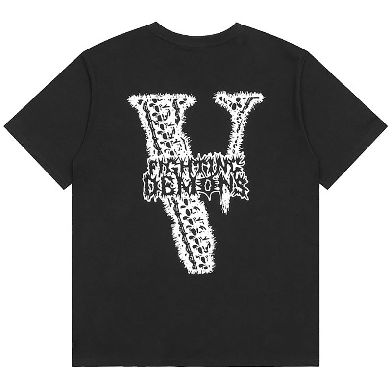 Juice Wrld x Vlone Bones T-shirts
