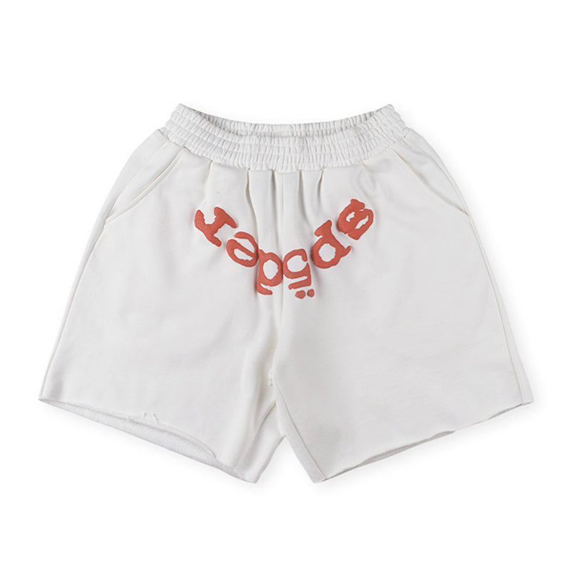 Sp5der OG Web V2 Sweatshort White