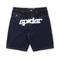 Sp5der OG Logo Denim Short