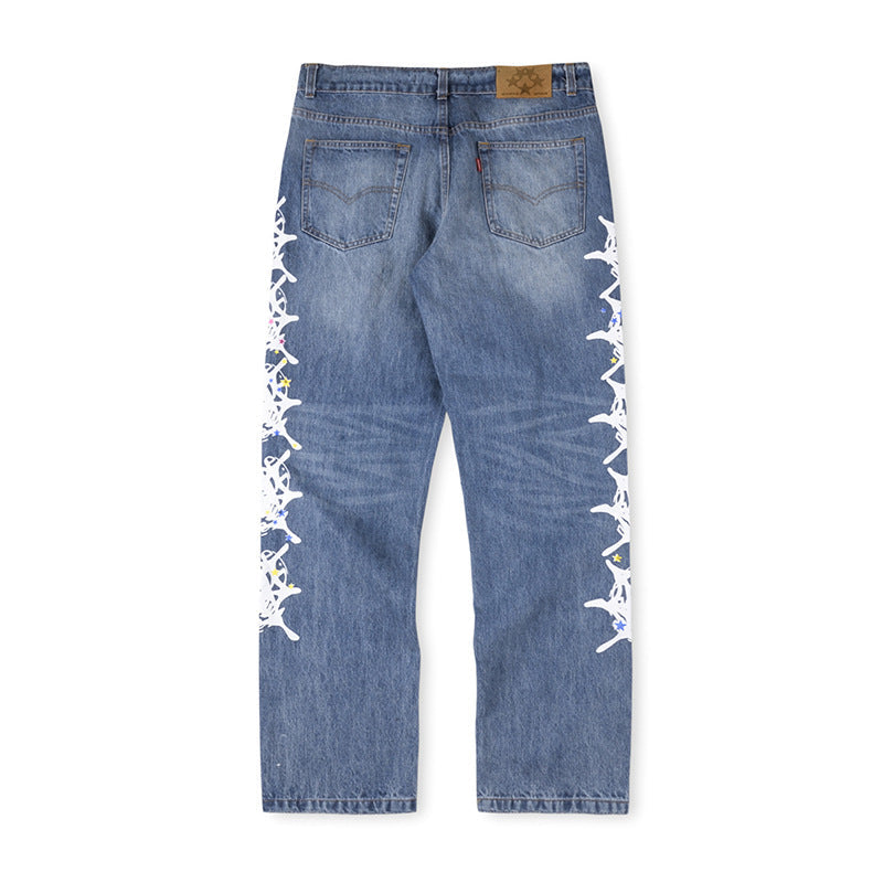 Sp5der Vintage Web Jean