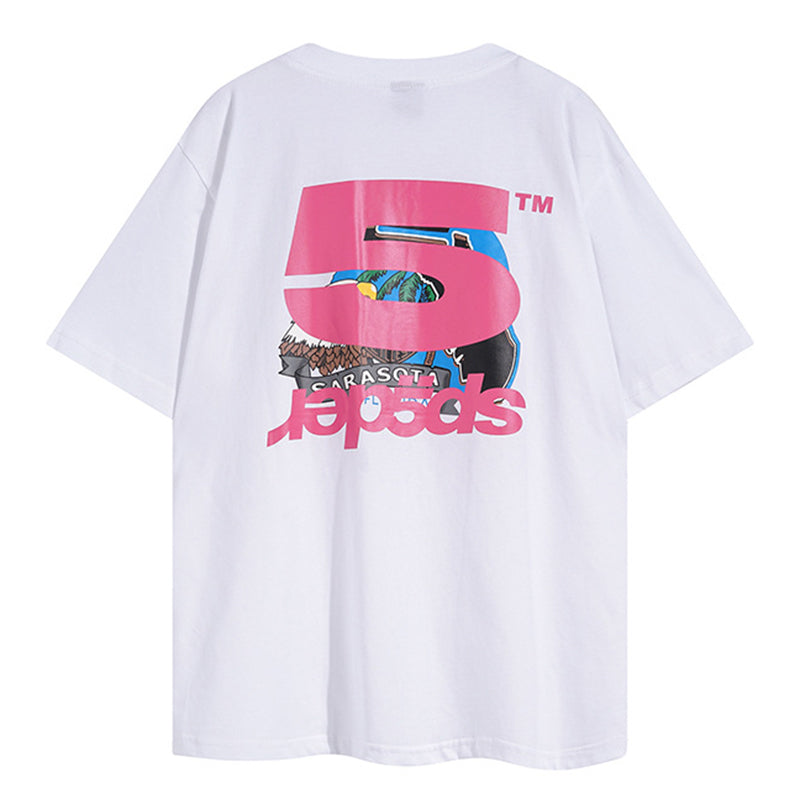 Sp5der x Harley Davidson Vintage T-Shirt White