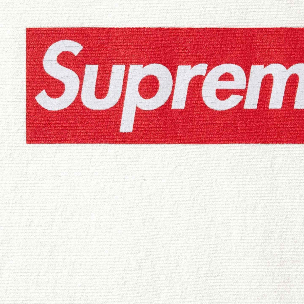 Supreme 25SS Washed Box Logo Crewneck Sweatshirts